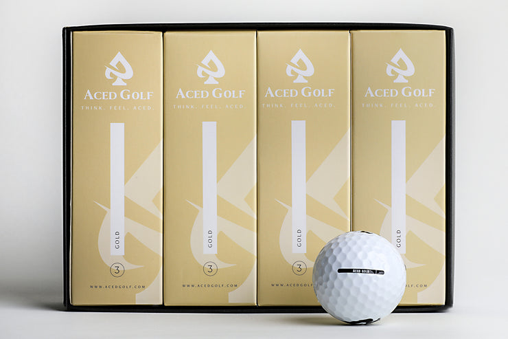 Gold Golf Balls